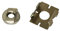 Zurrschienenmutter M8 + Clipsblech Edelstahl Schraubfitting Airlineschienen Wandhalterung Dachgepäckträger