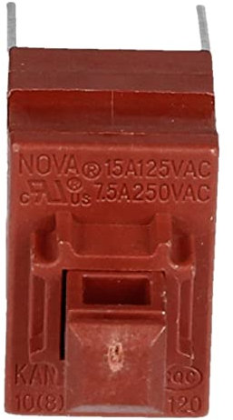 Tastenschalter Amica 1017838 1fach Einschalter Ausschalter Schalter für Geschirrspüler 1060383 GSP14055E GSP