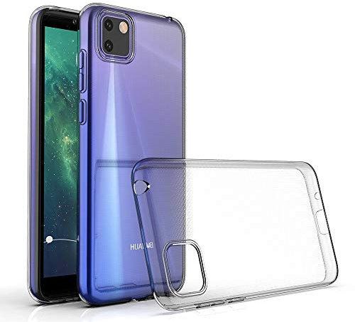 CoverKingz Handyhülle für Huawei Y5p - Silikonhülle Soft Case Bumper Durchsichtig - Handy Hülle Slim Cover Transparent