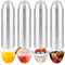 Sinofort 100 Pièces Verrines en Plastique 60ml/6cl - Verre à Digestif, Shot Pour Desserts, Boissons Gelées, Bonbons