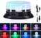 Fxlpower LED Rundumkennleuchte, 9 Modi LED Warnleuchte mit Magnetischem, Gabelstapler Warnung Blinklichter für LKWs Postfahrzeuge Traktor Traktor Golfwagen