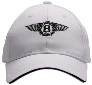 Automobil Baseball Cap,für Bentley Arnage Azure Bacalar Batur Bentayga Brooklands Baseballmütze Sonnenhut UV-Schutz für Herren und Damen,Baseballkappe, Rennmütze, Reisekappe,A