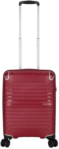 Von Cronshagen Reisetrolley Halvar| Stabiler Koffer in verschiedenen Größen | Hartschalenkoffer aus stabilem Material | mit TSA Zahlenschloss | Reisekoffer (Wine, S - Handgepäck)