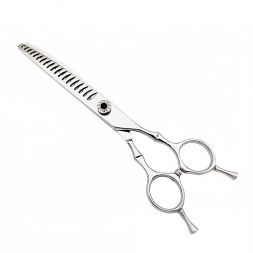 FytStycale Ciseaux de Toilettage Chien Désépaississant Ciseaux Courbés de Toilettage Lames Tranchantes Accessoire Animal pour Salon, 6,5 Pouces
