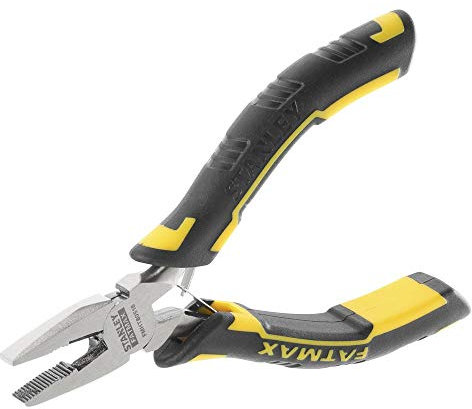 Stanley FMHT0-80516 Mini-alicate universal FatMax, Nero/Giallo