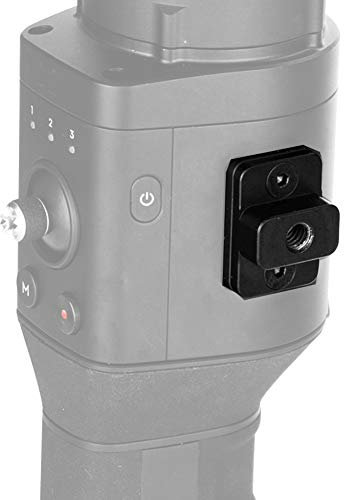 Elerose Multifonction Extension Montage Connecter Support de Plaque de dégagement Rapide avec raccords Support de Moniteur Mic pour DJI Ronin S