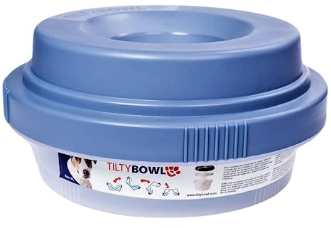 TiltyBowl Hundenapf TILTYBowl, XL, taubenblau