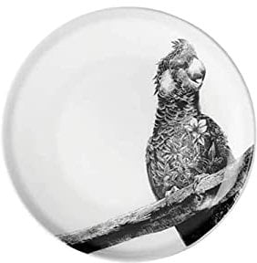 Maxwell & Williams DX0533 Marini Ferlazzo Teller aus Premium-Keramik, Schwarz, Weiß, in Geschenkbox