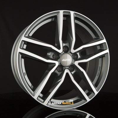 IKE80845F52-9 Alutec Ikenu graphit frontpoliert 8x18 ET45 - LK5/108 ML63.4 Felgen Alufelgen