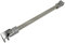 Barre de stabilisation universelle en acier inoxydable pour cabine de douche-Angle flexible et réglable-Fixation murale pour paroi de douche d'une épaisseur verre de 8 à 10mm-Bras de support (90CM)