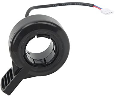 VGEBY Thumb Throttle, Electric Scooter Thumb Throttle Accelerator Electric Scooter Finger Throttle for Black Elektro Roller