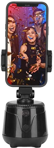 Trépied de Suivi Automatique du Visage, Rotation à 360 °, Support de Montage Intelligent pour Téléphone, Aucune Application Requise, 3000 MAh, Perche à Selfie Intelligente Portable pour Vidéo Vlog, Di