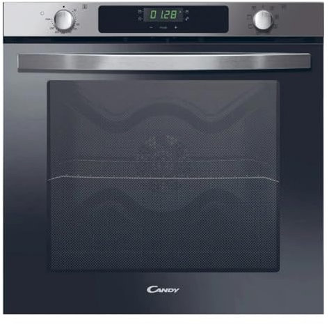 Candy FXIDC X615 - Forno elettrico ventilato, 80 litri, Pizza, Inox, Classe energetica A