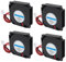 Jopto 4 pièces ventilateurs pour imprimante 3D 4010 DC 5V 40x40x10mm refroidissement silencieux ventilateur radial turbo blower ventilateur avec câble de 30cm pour la dissipation thermique
