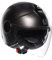 AGV - ETERES E2206, Motorrad Jet-Helmet, Unisex, Matt Asfalto Grey, XS