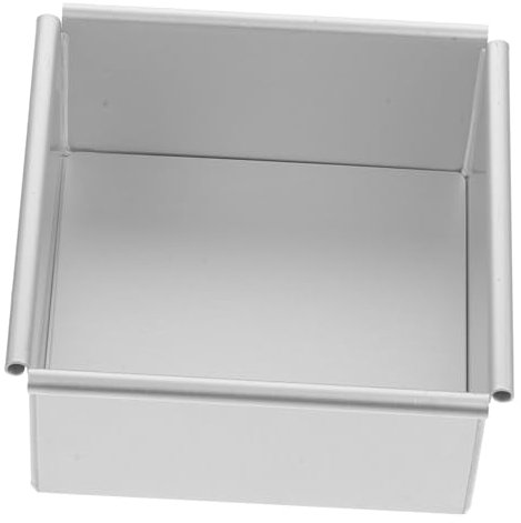 Genérico Moldes Para Pasteles De De Aluminio Bandeja Para Hornear Cuadrada Moldes Para Pasteles Para Hornear Molde Para Pasteles Con Fondo Suelto Molde De Torta Asadera Boda Duende