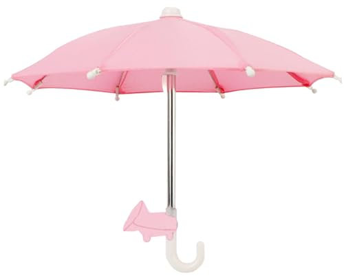 Phone Umbrella For Sun Shad With Suction Cup Stand - Cell Phone Umbrella For Sun | Sun Shield For Cell Phones | Uv Protection Anti-Glare Coolness Phone Umbrella | Cell Rain-Proof Phone Umbrella