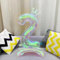 XXL Iridescent Zahl 2 Luftballon Stehend Zahlen 2 Folienballons Glitzer Mylar Folie Ballon Disco Geburtstags Party Deko 81cm