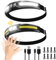 MoKo Stirnlampe LED Wiederaufladbar, 2500 mAh & Superheller 750 Lumen Stirnlampe Led, 2 Stück 300° Breit Kopflampe mit Gestensensor, 7 Lichtmodi Wasserdicht Stirnlampen für Outdoor Camping Angeln
