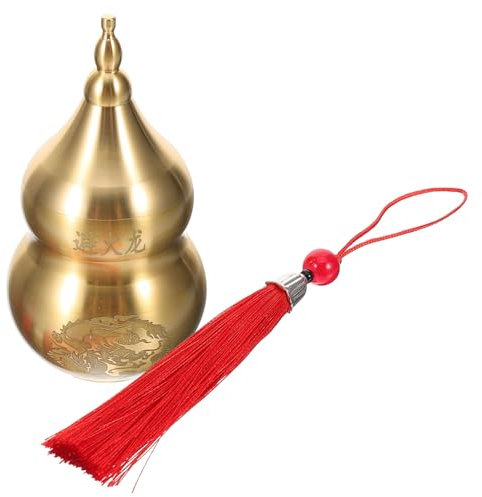 OSOLADY Brass Gourd Dekoration Hochwertiger Küchenornament Messing Symbolisiert Und Glück Für Für Familie Und