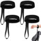 4 Stück Anti-Lost Ski Handschuh Leine | Snowboard -Safe Handschuh Handgelenksgurt, Nylon Verstellbares Lagergurt elastisch für hängbare Handschuh für Outdoor -Sportarten, Bergsteigerzubehör
