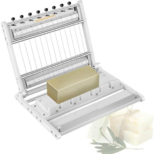 Coupe-Savon Artisanal, épaisseur Réglable De 2/2,5/3 Cm, Coupe-Savon Artisanal Multi-fils Pour Pain, Bougies, Fromage, Beurre. Outil De Découpe Pour Bricolage
