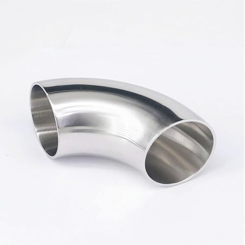 38 mm (1,5 Zoll) 90°-Rohrbogen – Stumpfschweißverbinder aus Edelstahl 304, 1 Stück