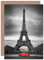 Fine Art Prints Grußkarte mit Eiffelturm in Paris, rotes Auto, mit Umschlag im Inneren, Premium-Qualität
