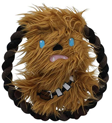 Star Wars Peluche Chewbacca Frisbee en Corde pour Chien