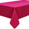 Qualitäts Tischdecke Textil Eckig 140 x 200 cm, Fuchsia Rosa