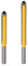 DingGreat 2Pcs Fresas de enrasar con rodamiento para la Plantilla de Madera, Fresa para enrasar con vástago de 8 mm, hoja de corte recta extra larga