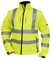 Logista Warnschutz Softshelljacke, Charlie Barato®, fluoreszierend gelb (M)