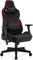 SENSE7 Gaming Stoff Sentinel Bürostuhl Zocker Gamer Ergonomischer Stuhl Armlehne Einteiliger Stahlrahmen Einstellbarer Neigungswinkel Schwarz-Rot, 40-48 x 72x59 5902659841384