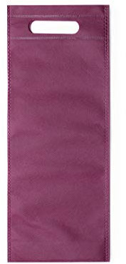 Publimer - Confezione da 50 sacchetti per bottiglie di vino, Buste regalo, Buste per negozi, Per battesimo, comunione e matrimonio, bordeaux