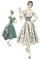 Schnittmuster: V-Ausschnitt, Tages- oder Cocktailkleid, Brustumfang: 86 cm