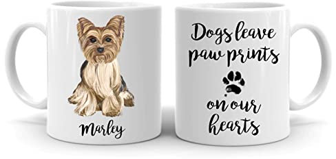 Forever Personal Designs *Personalised* Yorkie/Yorkshire Terrier (Design 3) 11oz Mug