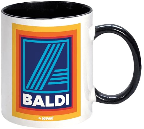 Kapow Gifts Funny Bald Person Mug - Grandad Grandma Dad Father Present Gift idea Baldy, White