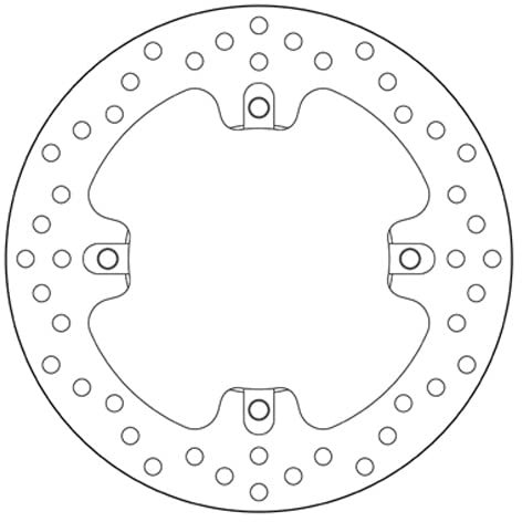 REAR BRAKE DISC BREMBO F4 1000 2010>2016 BRUTALE 1090 2013>2016 BRUTALE 750 2001>2005 F4 750 1999>2005 BRUTALE 910 2005>>>>> > > 2008 BRUTALE 910 2010>2012 BR 990 2009>2012UTAL