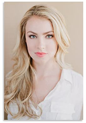 LINBAI Poster von Amanda Schull, Eine amerikanische Schauspielerin (5) Poster, Kunstdruck, Wandfoto, Farbe, Poster, hängendes Bild, Familiendekoration, 30 x 45 cm
