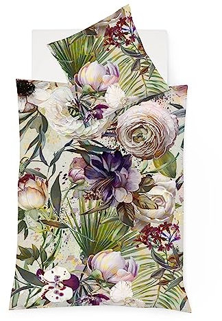 fleuresse Mako-Satin Bettwäsche Bed Art S Kemi English Rose