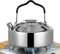Outdoor Camping Kettle for Boiling Water 1L Stainless Steel Tea Kettle Portable Teapot Coffee Pot Lightweight for Outdoor Cooking Backpacking Picnic Fishing