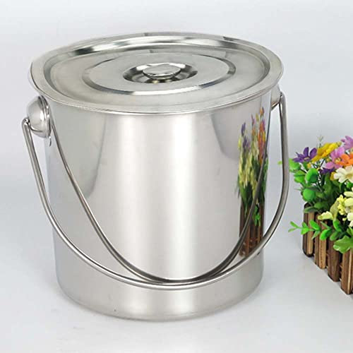 Stainless Steel Induction Stock Pot Casserole Cooking Stockpot Stainless Steel Stock Pot Casserole Soup Stew Pot & Lids Home Brew Pot Cooking Pot (12L)