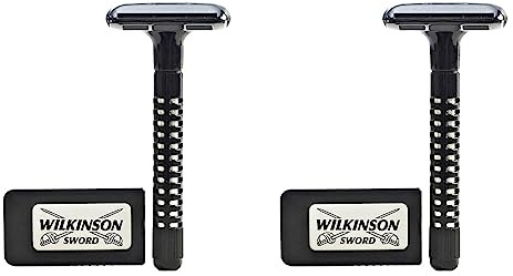 Wilkinson Sword Classic Herren Rasierer mit 5 Rasierklingen 1 St (Packung mit 2)