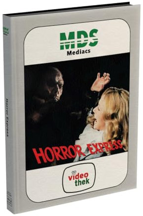 HORROR EXPRESS - 2-Disc wattiertes Mediabook Cover A (Blu-ray + DVD) Limited 222 Edition