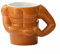 Muskel-Körper-Tasse, 3D-Keramik-Tasse, niedliche Muskel-Kaffee-Milch-Tee-Tasse, Muskel-Liebhaber-Neuheits-Kaffeetasse, Bodybuilder-Neuheits-Kaffeetasse, Trinkzubehör for Kaffee, Milch
