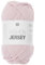 Rico Design Fashion Jersey | Schlauchgarn Jerseywolle zum Stricken und Häkeln | Jersey Bändchengarn Sommerwolle (23 blütenrosa)