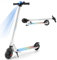 Caroma E Scooter Kind, max. 20 KM/h, Faltbarer E Roller 250W Motor, LED Display, Elektroroller für Kinder, Elektroscooter Geeignet für Kinder Erwachsene, Max. Belastung 100 KG (Weiß)