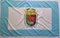 Bandera de Malaga, reforzada con 4 ojales, 150 x 90 cm (Malaga)
