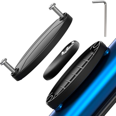 Yeerain Supporto da Bicicletta per Samsung SmartTag 2, Universale, SmartTag 2, Impermeabile, Nascosto, per Bicicletta, Dispositivi GPS, Antifurto, Viti Di Sicurezza e Attrezzi Inclusi