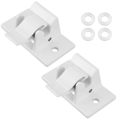 Gosknor 2pcs Mounting Brackets Compatible with Dometic Sunchaser, Awning Arm Bracket Replacement Bottom Bracket Assembly Awning Parts for RV Camper Trailer